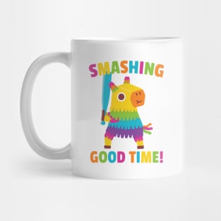 Funny Pinata Smashing Good Time Mug